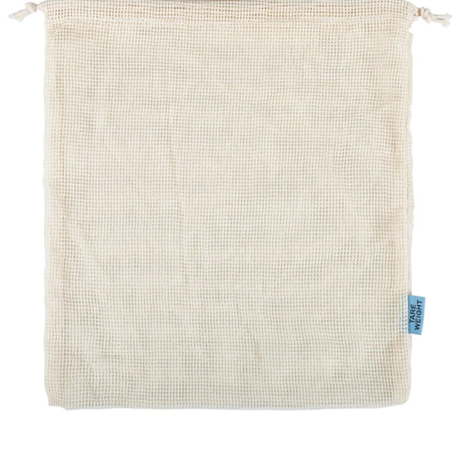 Reusable Cotton String Bag | Eco-Friendly Mesh Grocery Tote for Fruits & Veggies