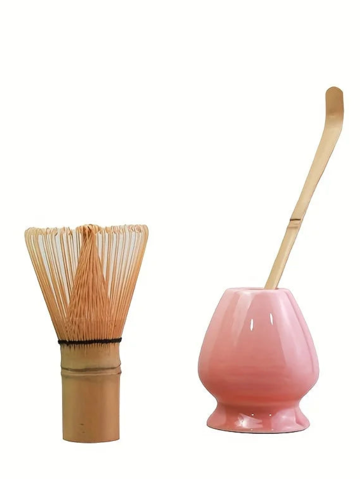 Lo esencial del día a día: Set de matcha de 3 piezas