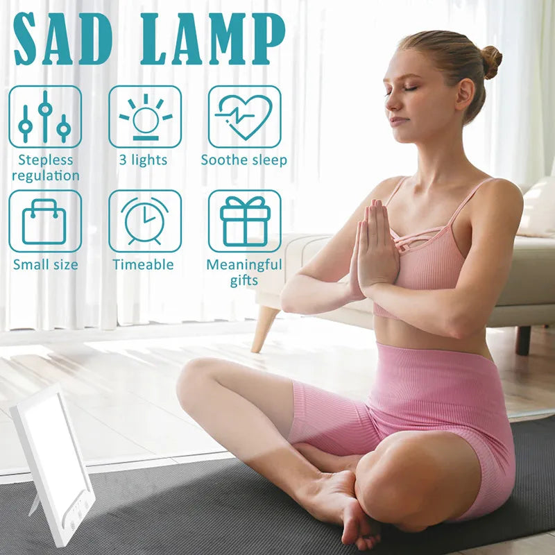 The GlowUp Light Therapy Lamp  – Seasonal Mood Boost & Energy Support